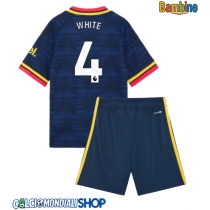 Maglie da calcio Arsenal Ben White #4 Seconda Maglia Bambino 2026-27 Manica Corta + Pantaloni corti)
